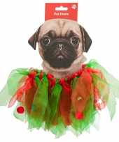 Huisdieren kerstfeest kostuum kerstelf pakje voor honden